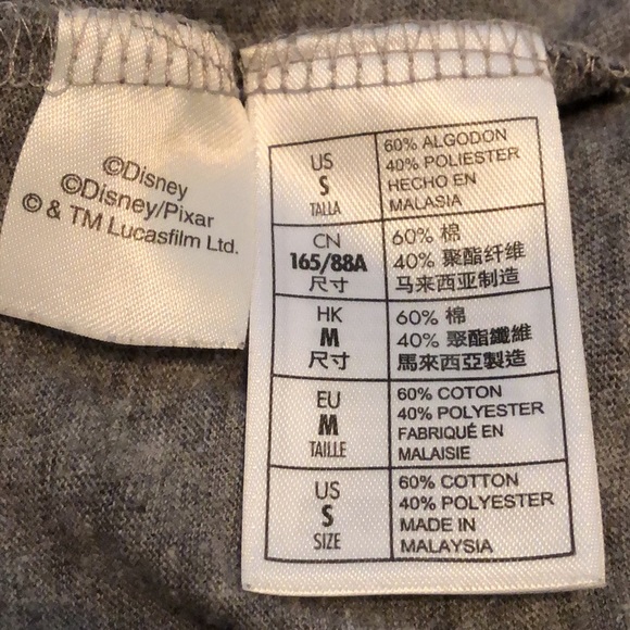 Disneyland 60th Diamond Celebration Gray Shirt, S - Picture 6 of 7